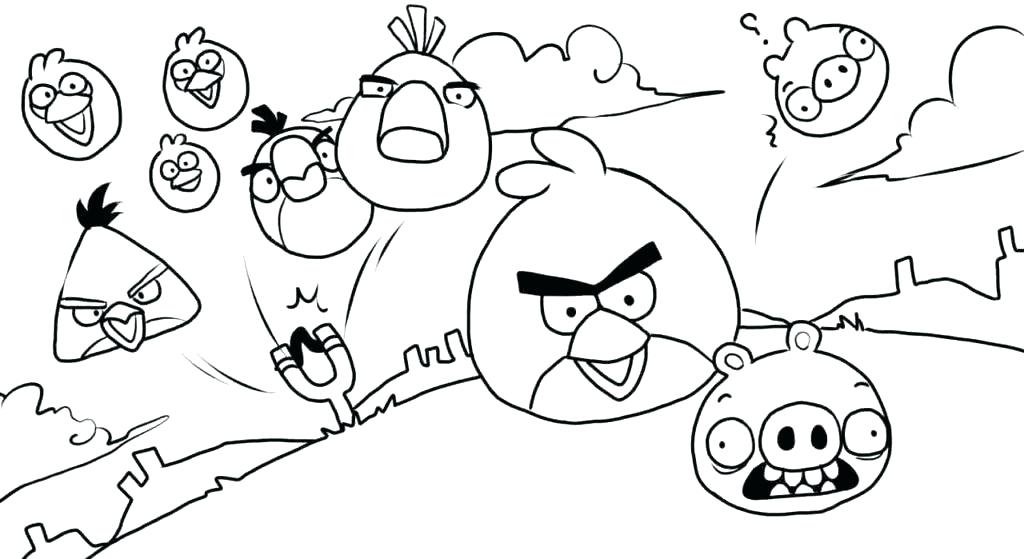 Angry Birds Coloring Pages Yellow Angry Bird Coloring Page Angry 1024x559 Angry Birds Coloring Pages Yellow Angry Bird Coloring Page Angry