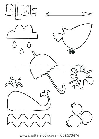 Yellow Coloring Page 338x470 Yellow Coloring Page