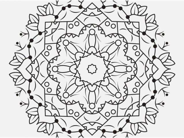 640x480 Printable Coloring Pages Yin Yang Photo Coloring Pages Mandala