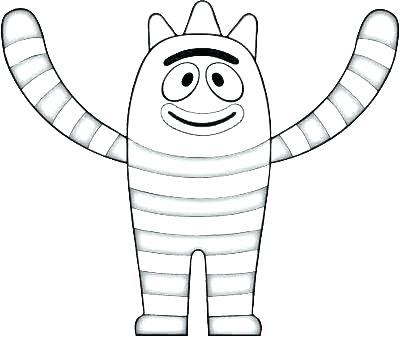 Yo Gabba Gabba Coloring Pages Printable From Yo Coloring Pages 400x337 Yo Gabba Gabba Coloring Pages Printable From Yo Coloring Pages