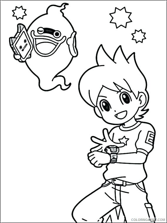 Watch Coloring Page Yo Watch Coloring Pages Printable Yo Kai Watch 568x758 Watch Coloring Page Yo Watch Coloring Pages Printable Yo Kai Watch