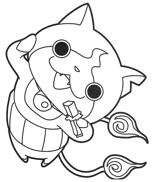 Yo Kai Watch Free Colouring Pages, Yo Kai Coloring Pages 600x701 Yo Kai Watch Free Colouring Pages, Yo Kai Coloring Pages
