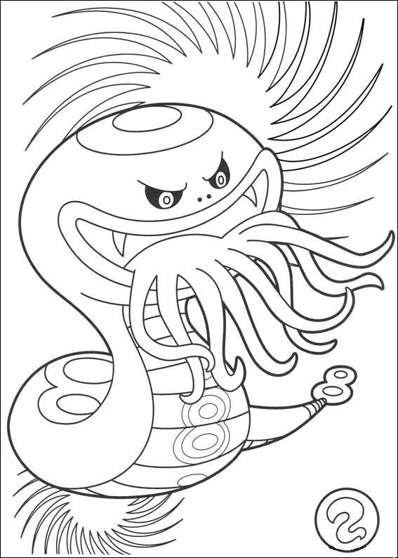 Kids N 30 Coloring Pages Of Youkai 567x794 Kids N 30 Coloring Pages Of Youkai