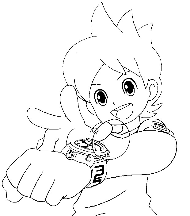 Yo Kai Watch Coloring Pages 620x704 Yo Kai Watch Coloring Pages