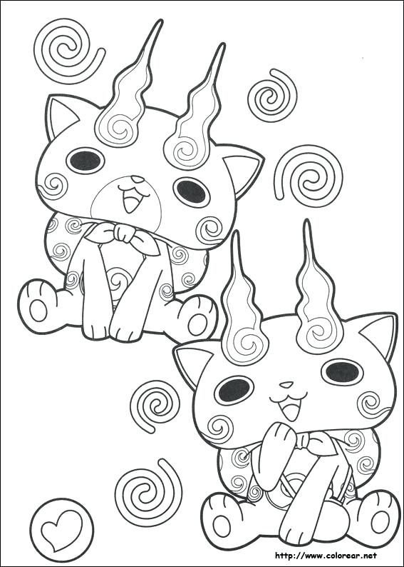 Yo Kai Watch Coloring Pages at GetColorings.com | Free printable ...