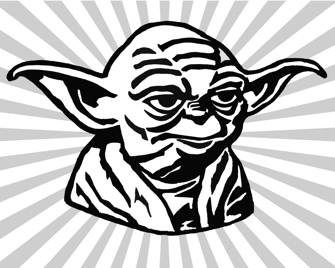 1280x1024 Star Wars Yoda Coloring Pages Download And Print For Free