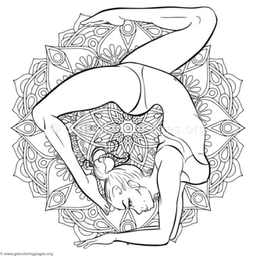 Celestial Mandala Coloring Pages 520x520 Celestial Mandala Coloring Pages