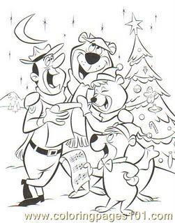 251x320 Yogi Bear 23 Coloring Page