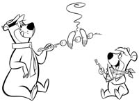 200x150 Coloring Pages Yogi Bear's Jellystone In Millrun