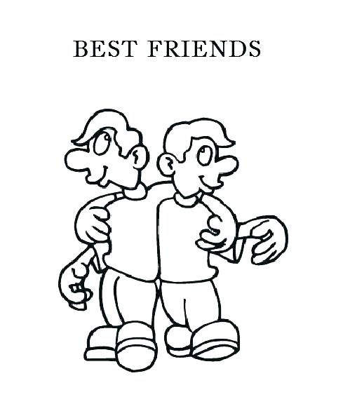 499x596 Friendship Coloring Pages For Preschool Friendship Coloring Pages
