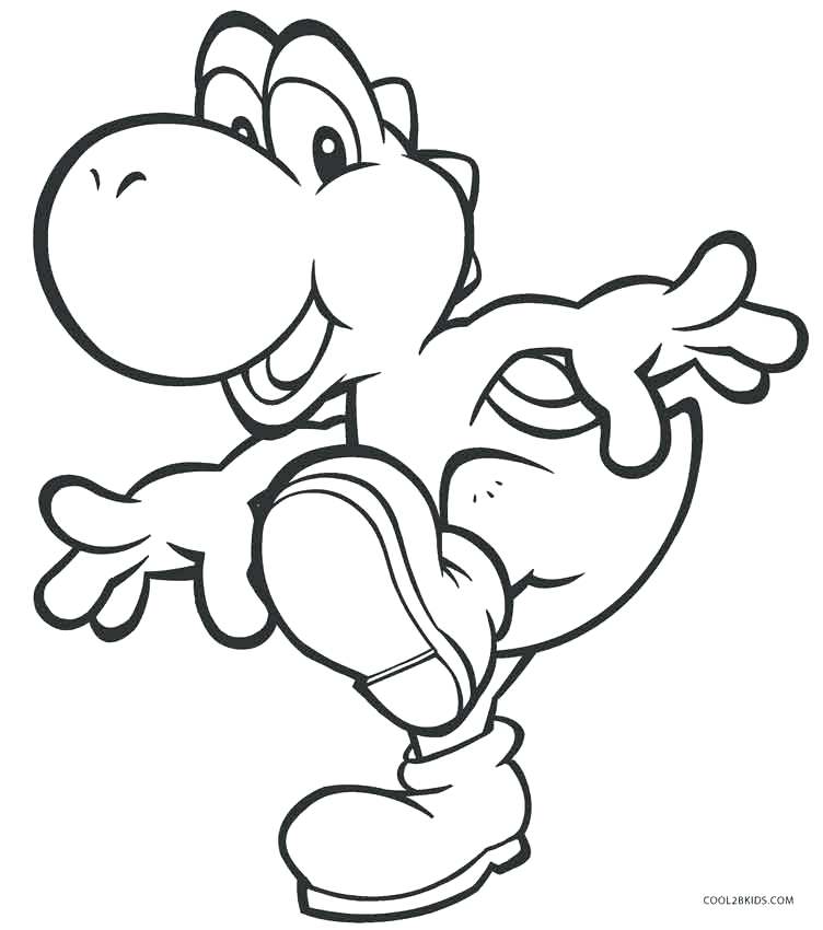 752x850 Yoshi Coloring Page Coloring Page Mario And Yoshi Coloring Pages