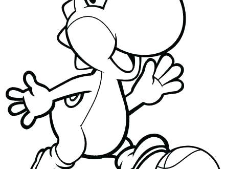 440x330 Yoshi Coloring Pages To Print Here Are Coloring Pages Pictures
