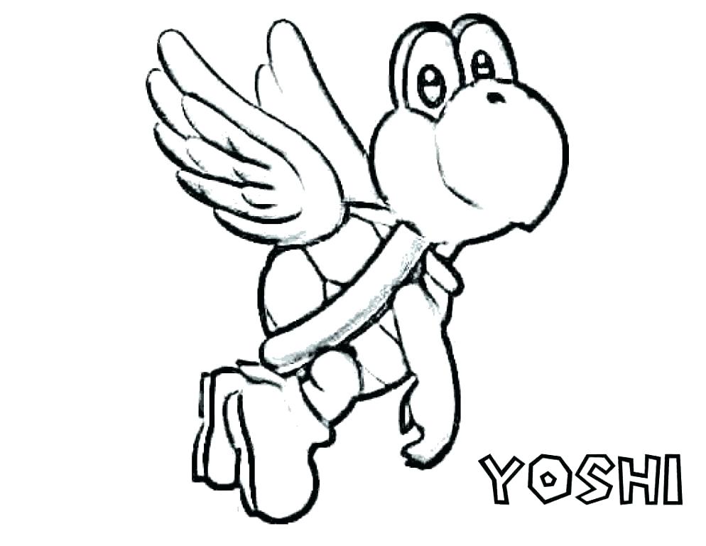 994x768 Baby Yoshi Coloring Pages To Print
