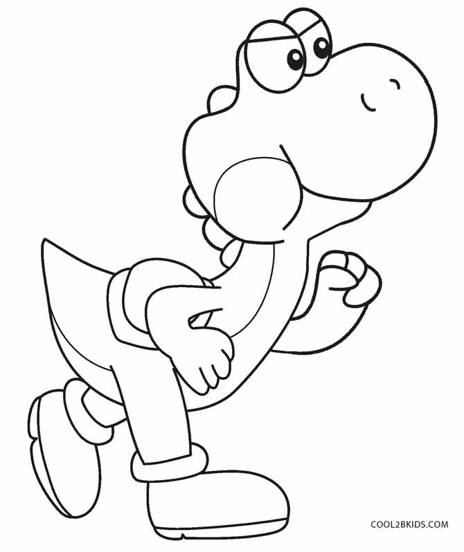 Printable Yoshi Coloring Pages For Kids Cool2bkids 670x798 Printable Yoshi Coloring Pages For Kids Cool2bkids