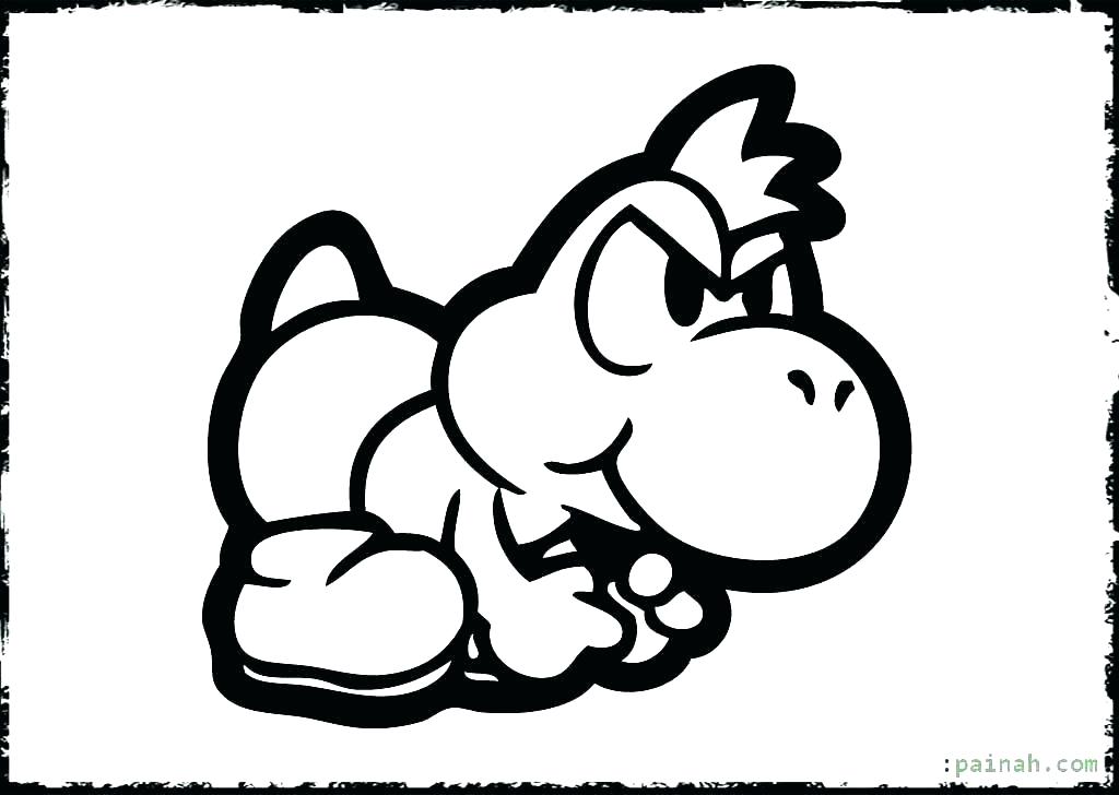 Yoshi Printable Coloring Pages at GetColorings.com | Free printable ...