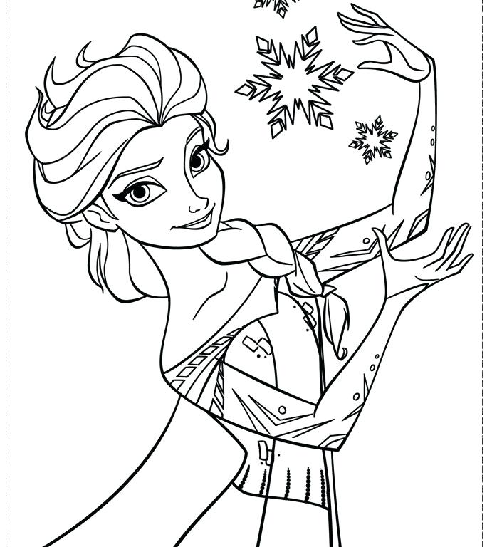 Frozen Elsa Coloring Pages With Frozen Printable Coloring Pages 691x768 Frozen Elsa Coloring Pages With Frozen Printable Coloring Pages
