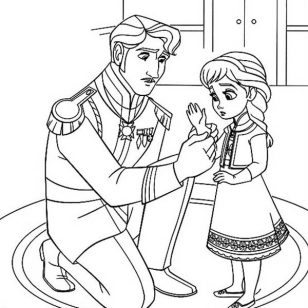 Lovely Elsa Coloring Pages For Girls 308x308 Lovely Elsa Coloring Pages For Girls