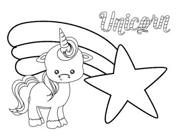 350x270 Unicorn Youth Coloring Pages By Positive Counseling Tpt