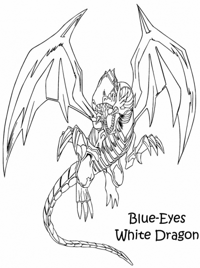412x550 Yugioh Coloring Pages Free Printable Yu Gi Oh Coloring Pages (3