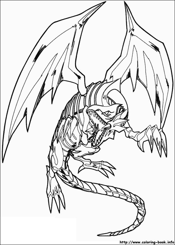 567x794 Gi Oh Coloring Picture