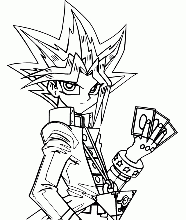 Yugioh Monsters Coloring Pages at GetColorings.com | Free printable ...