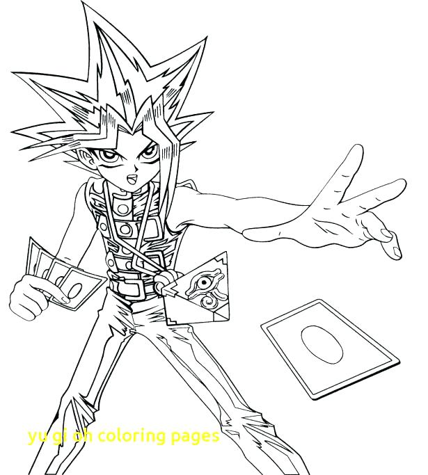 615x683 Yu Gi Oh Coloring Pages