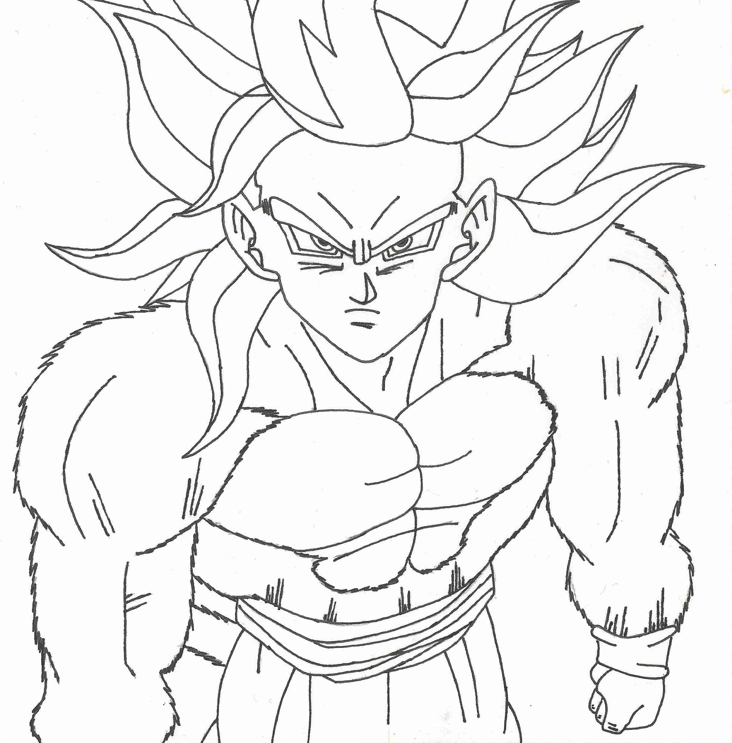 2431x2467 Dragon Ball Z Super Saiyan Coloring Pages Best Of Dragon Ball Z