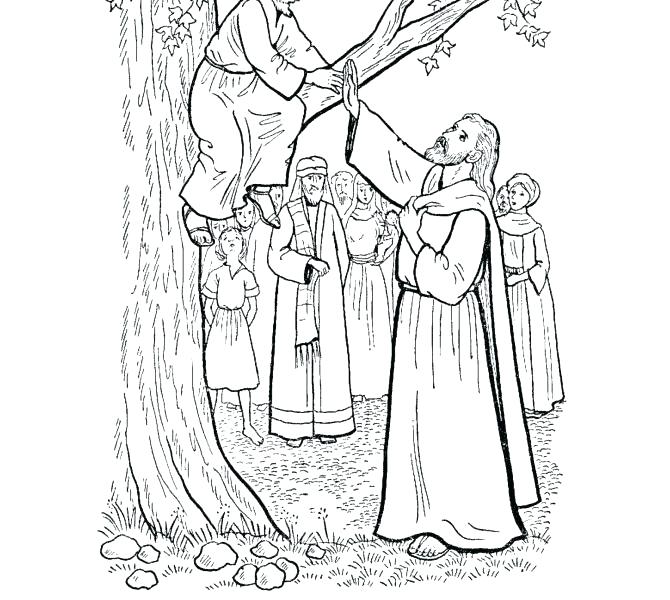 Zacchaeus Coloring Pages Coloring Page Free Coloring Pages 670x600 Zacchaeus Coloring Pages Coloring Page Free Coloring Pages