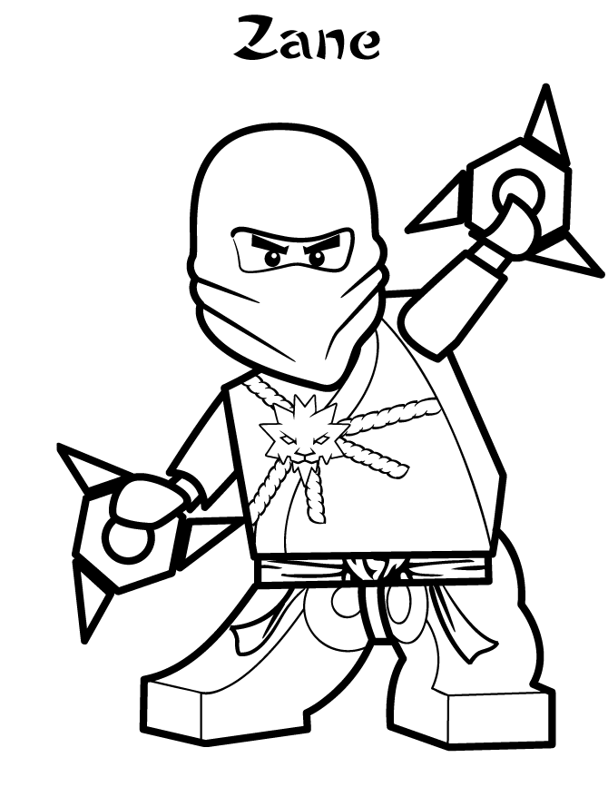 Lego Prepared Using Shuriken Lego Coloring Pages 670x867 Lego Prepared Using Shuriken Lego Coloring Pages