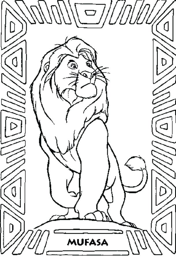Simba Coloring Page Pages Free With The Lion King Printabl 609x897 Simba Coloring Page Pages Free With The Lion King Printabl