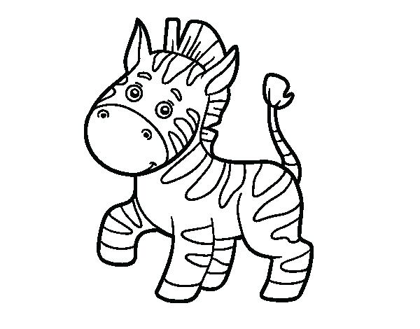 600x470 Baby Zebra Coloring Pages Zebra Coloring Book An Zebra Coloring
