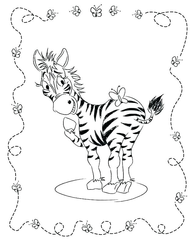 640x800 Zebras Coloring Pages Printable Zebra Coloring Sheets Kids