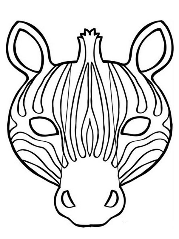 600x800 Mask Zebra Zebra Face Paint, Zebra