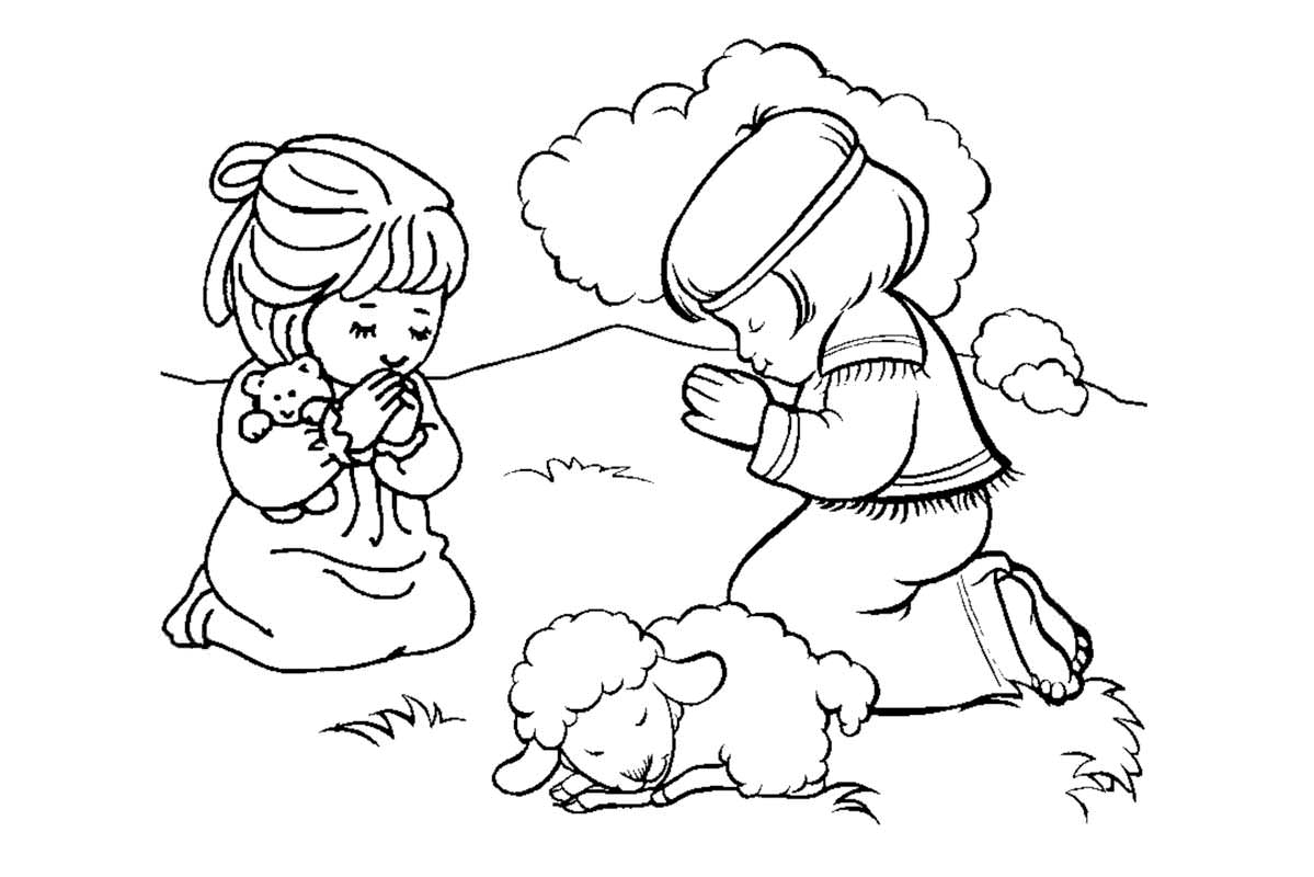 Free Christian Coloring Pages For Kids And Young Children Level 1199x800 Free Christian Coloring Pages For Kids And Young Children Level
