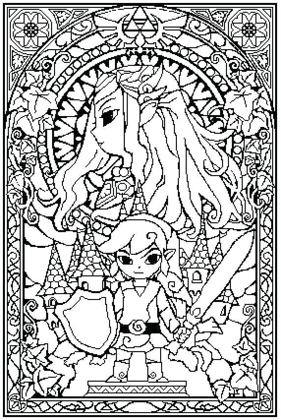 Legend Of Zelda Coloring Pages Coloring Pages Legend Coloring 572x854 Legend Of Zelda Coloring Pages Coloring Pages Legend Coloring
