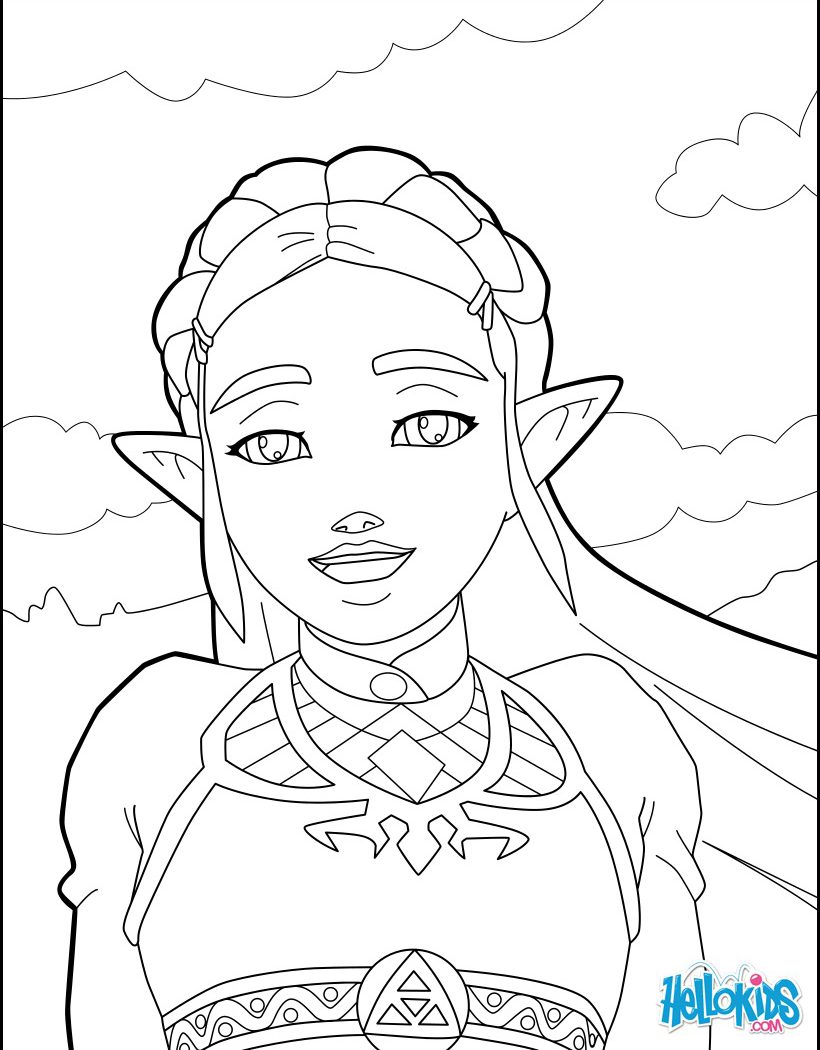 Logo Zelda Coloring Pages Free Printable Cartoons Princess Wind 820x1050 Logo Zelda Coloring Pages Free Printable Cartoons Princess Wind