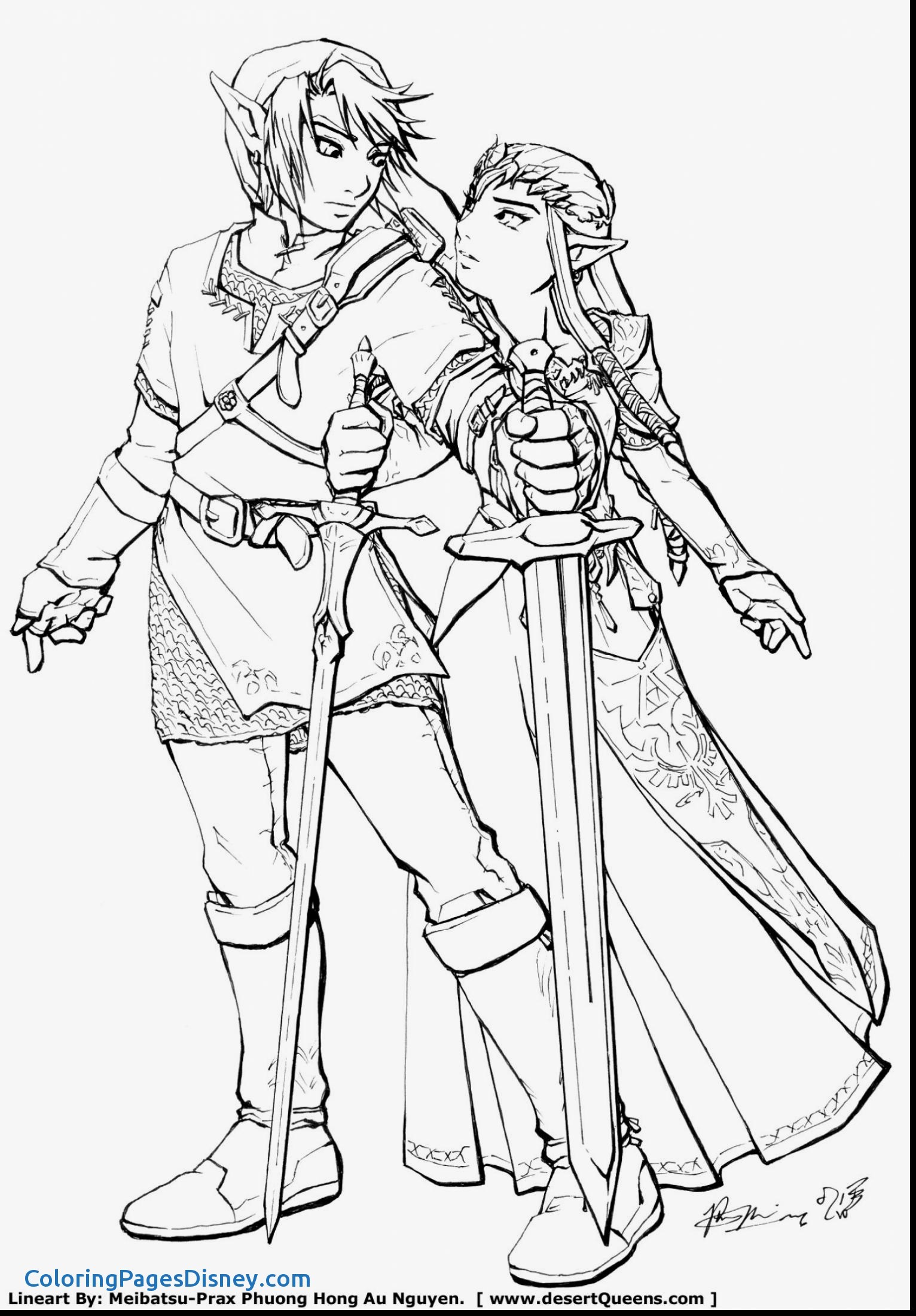 1532x2200 The Legend Of Zelda Coloring Pages Awesome Amazing Design Link