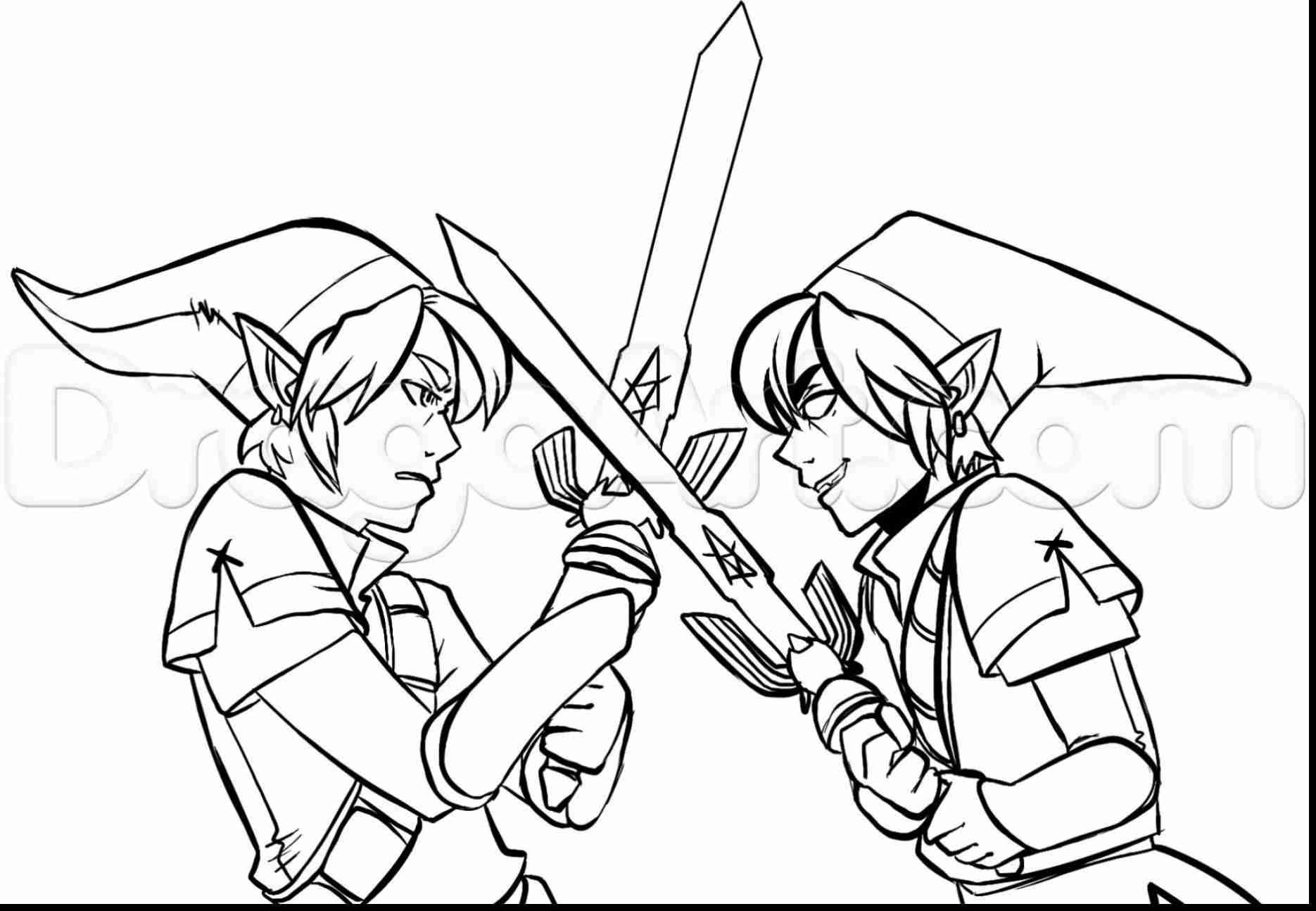 1870x1294 New Coloring Pages Zelda