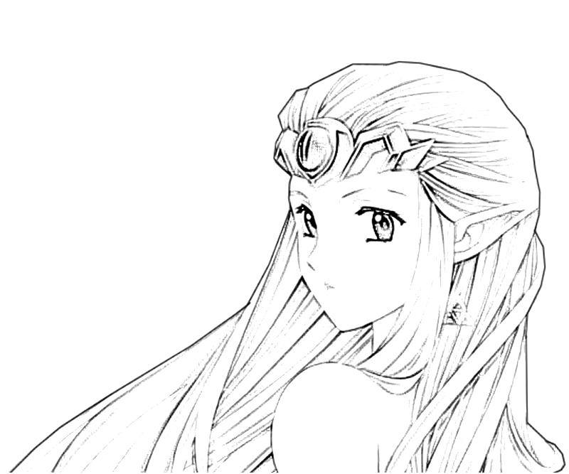 800x667 Coloring Pages Of Zelda