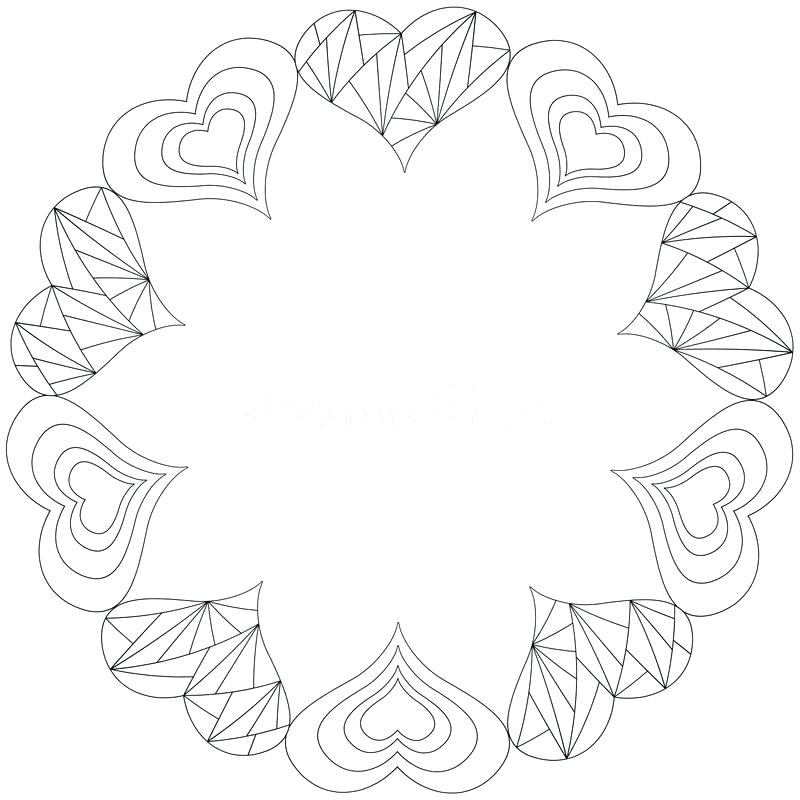 Abstract Heart Coloring Pages Handmade Abstract Heart Frame In Zen 800x800 Abstract Heart Coloring Pages Handmade Abstract Heart Frame In Zen