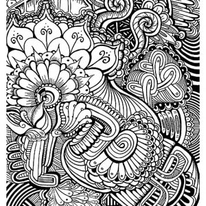 300x300 Coloring Pages For Adults Zen New Adult Zen Anti Stress Relax