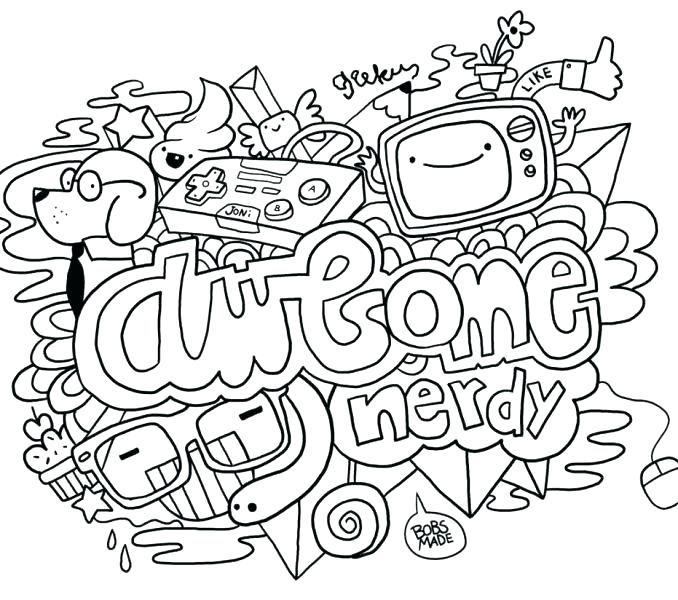 678x600 Irish Doodle Colorado Fun To Color Paisley Doodle Drawing By