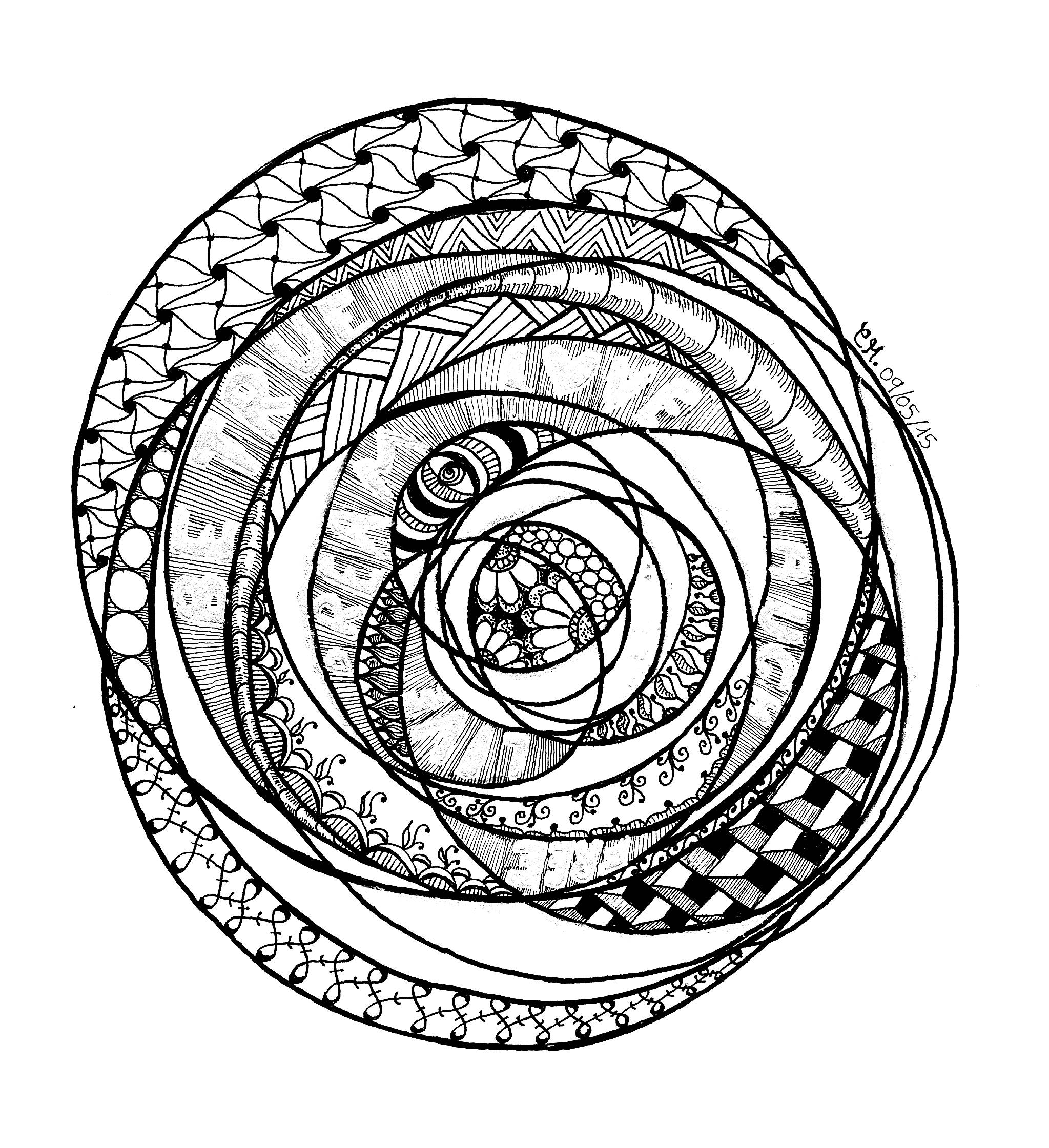 2047x2241 Zentangle By Cathym 22