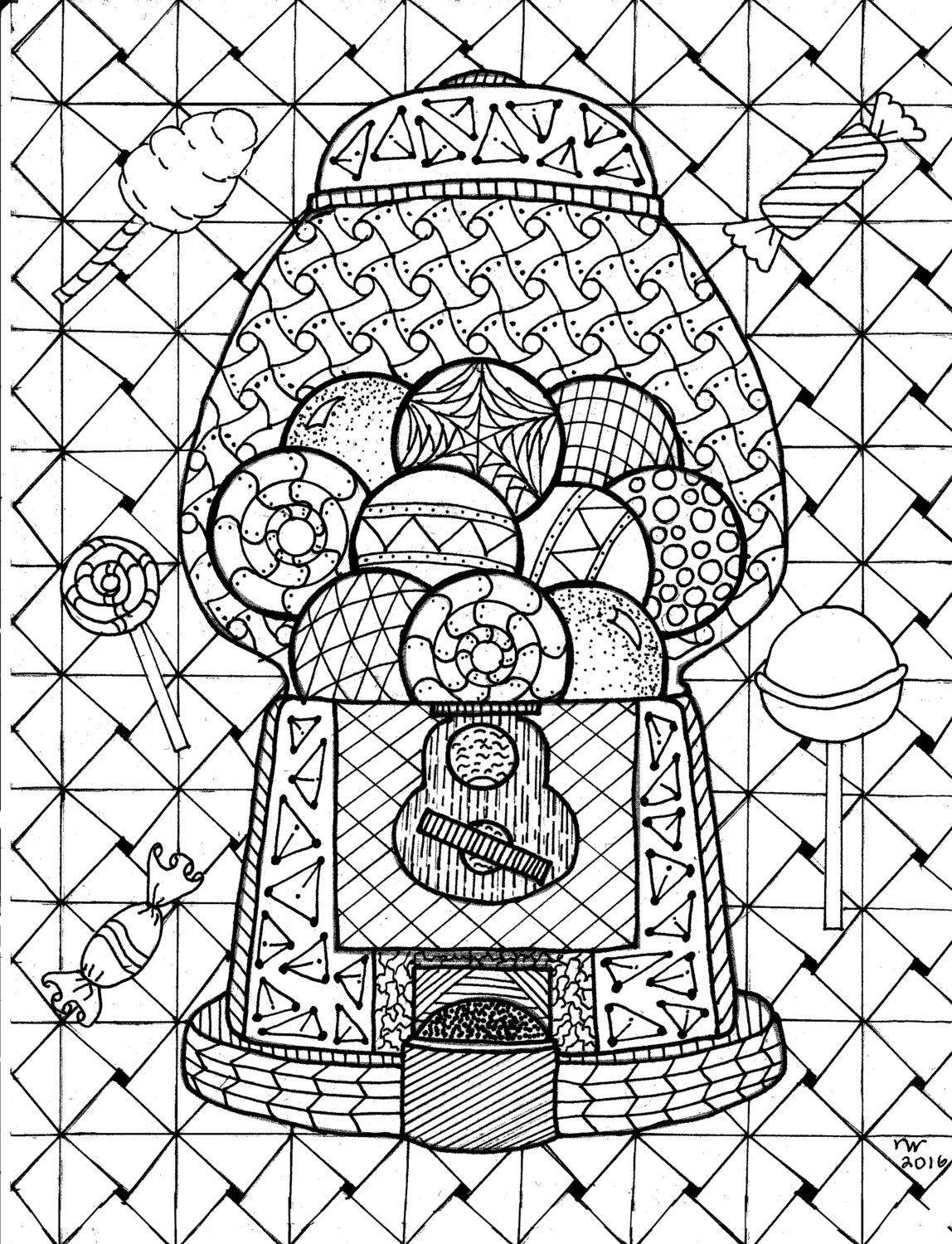 1148x1500 Helpful Zentangle Coloring Pages Simple Collec