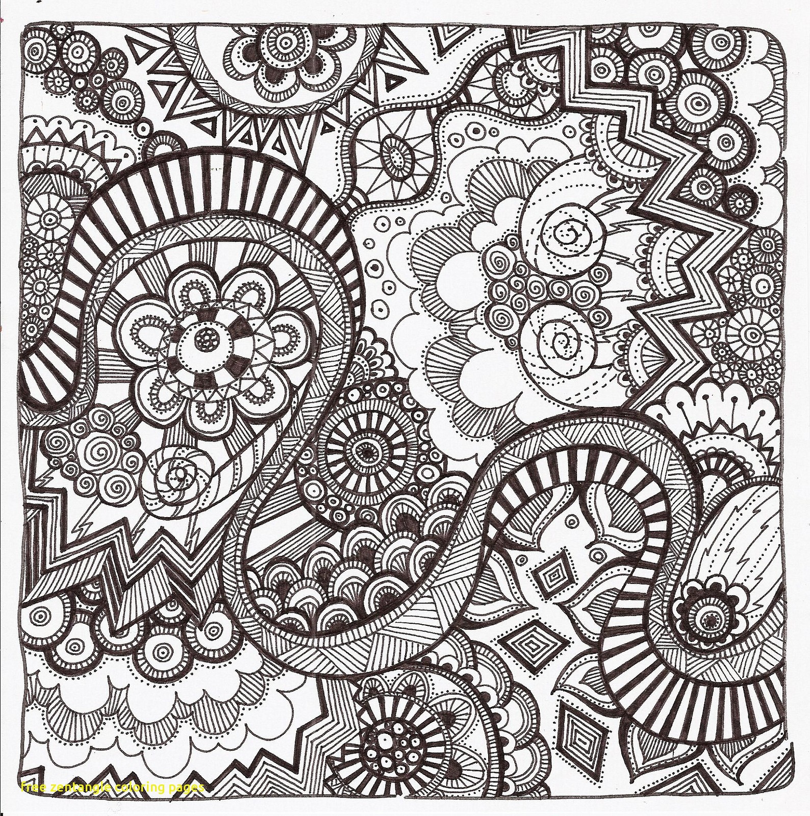 New Free Zentangle Coloring Pages Wkwedding 1588x1600 New Free Zentangle Coloring Pages Wkwedding