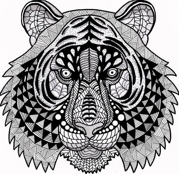 This Is A Zen Inspired Handmade, Hand Drawn Digital Coloring Page 570x556 This Is A Zen Inspired Handmade, Hand Drawn Digital Coloring Page