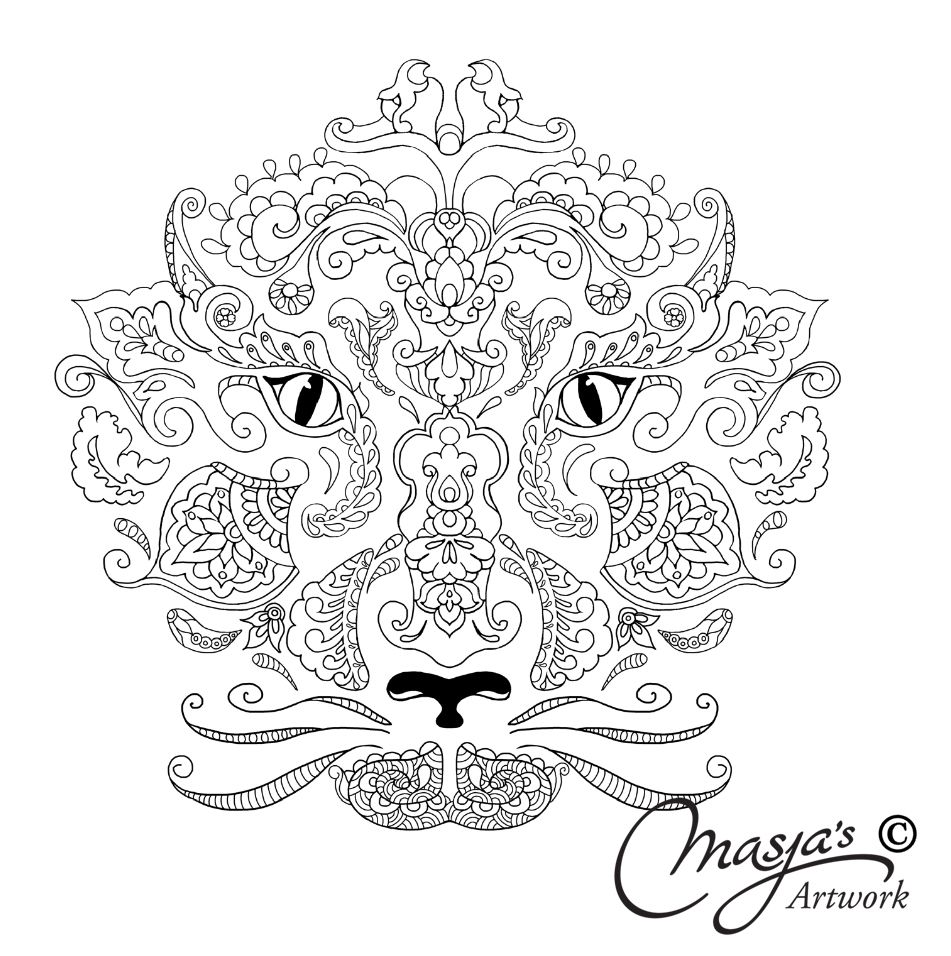 951x956 Free Printable Zentangle Coloring Pages Printable