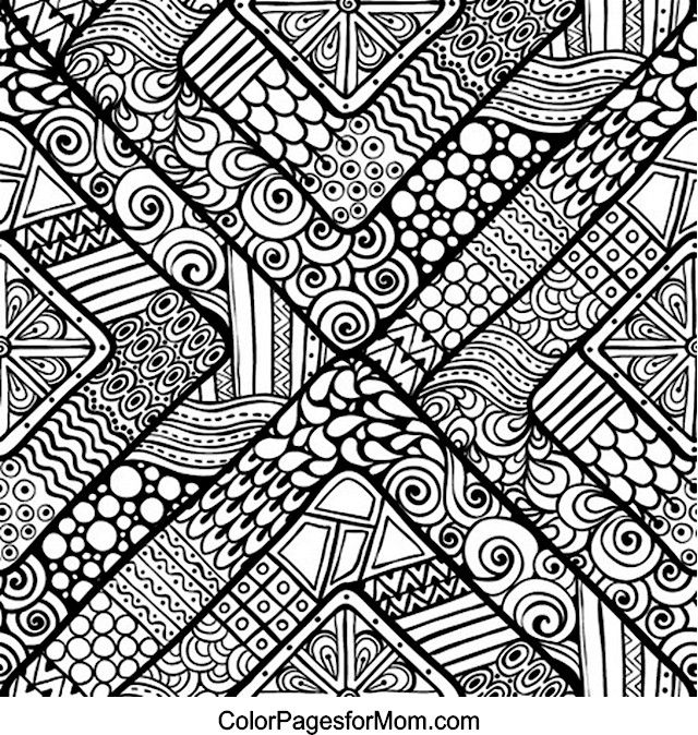 640x674 Doodles 13 Coloring Page Doodles