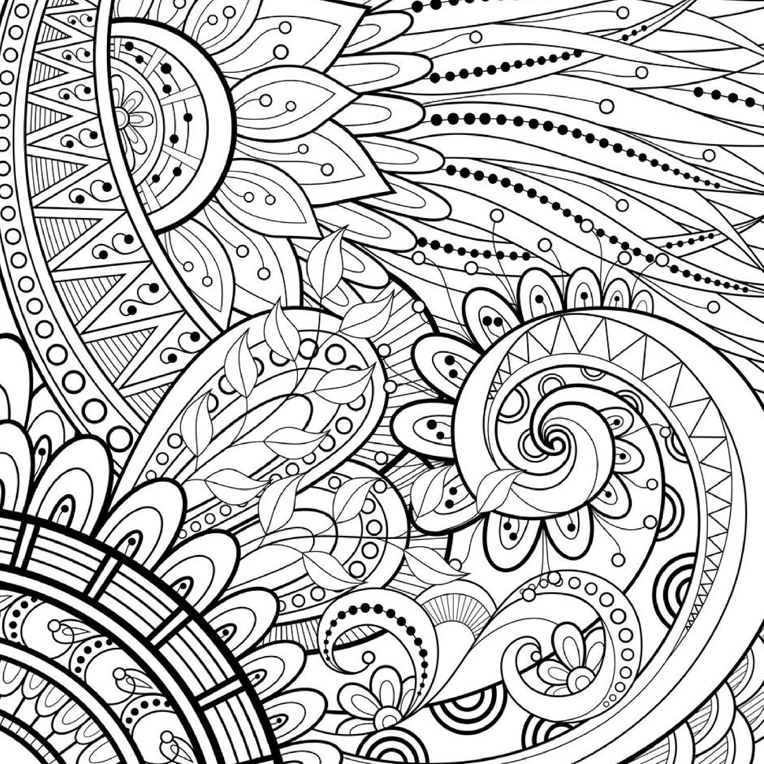 1500x1500 Mandalas Para Colorir Bonitas