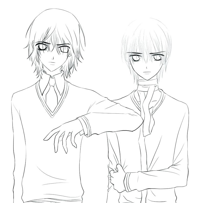 Vampire Knight Coloring Pages Vampire Knight Coloring Pages Anime 791x792 Vampire Knight Coloring Pages Vampire Knight Coloring Pages Anime